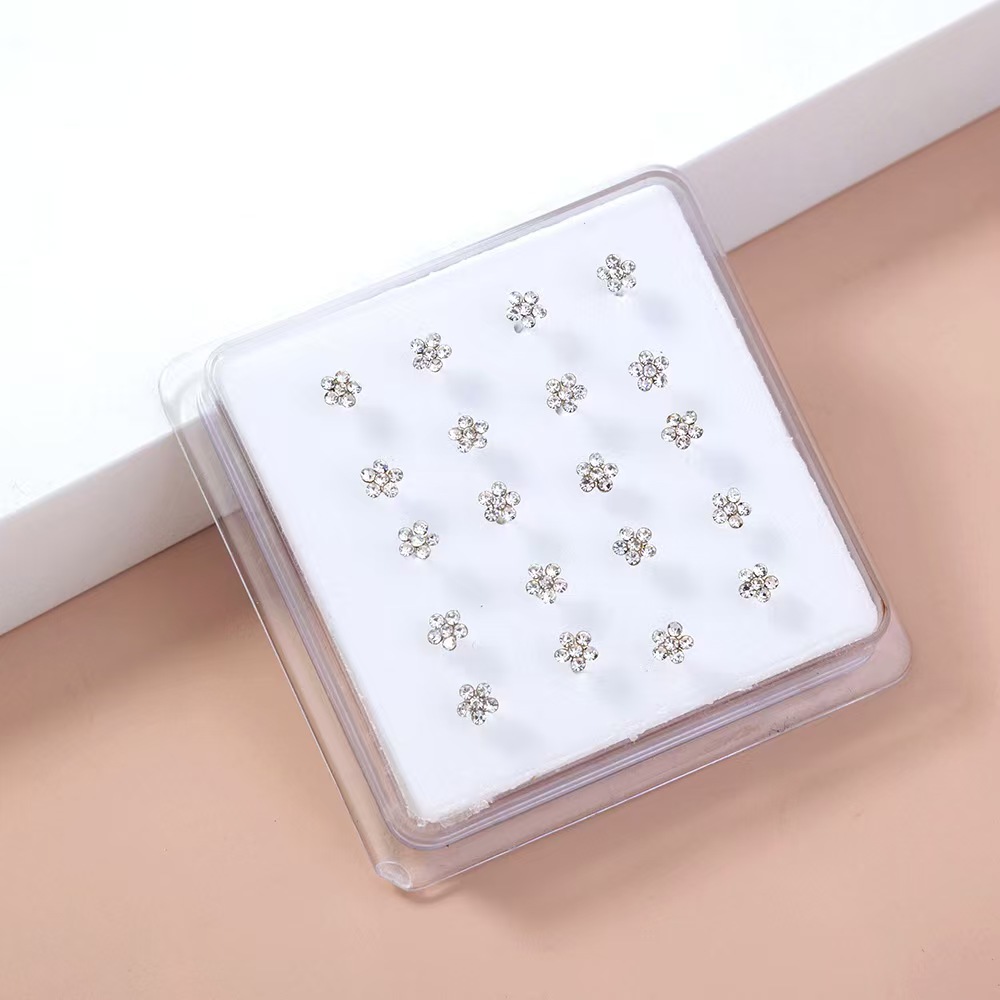 Body Jewelry Jewelry Box - 20 sztuk/pudło ciało piercing nosa biżuteria
