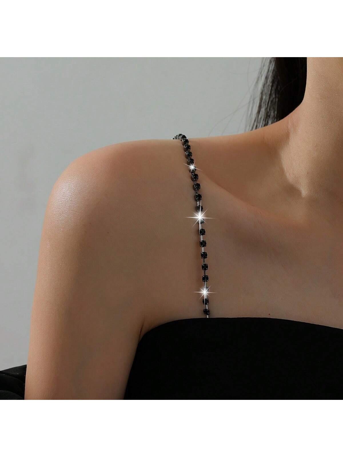 Body Jewelry Bra - Eleganckie regulowane ramiączka do biustonosza z