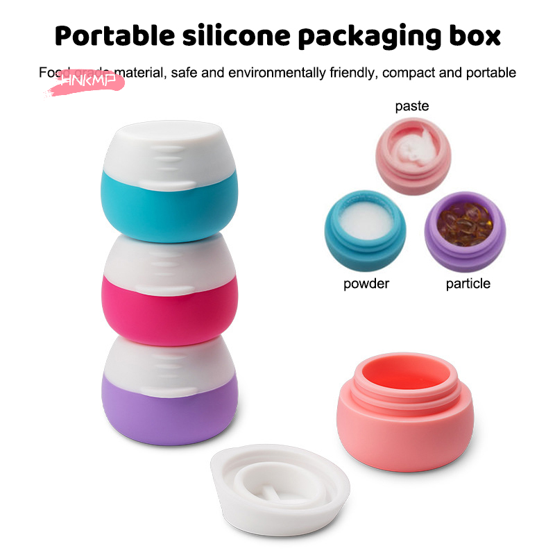 Body Jewelry Jewelry Box - 1 szt. 20ml Przenośny Silikonowy Pojemnik