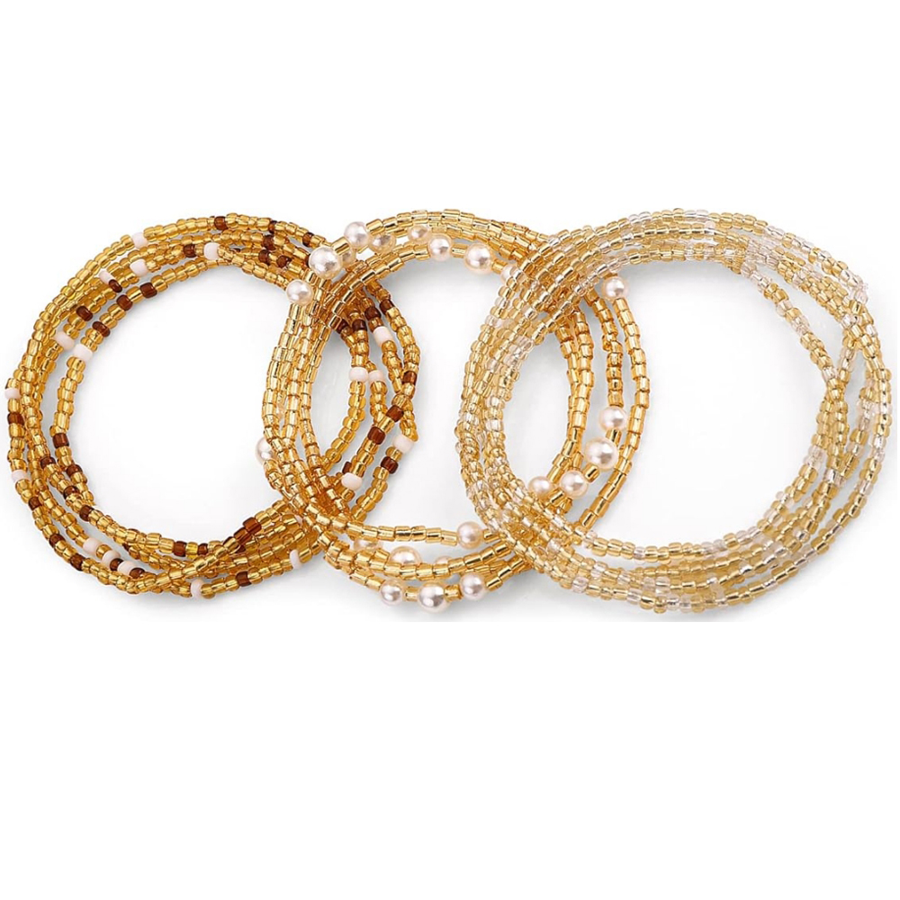 Body Jewelry Changing Kit - Koraliki na talię dla kobiet, koraliki