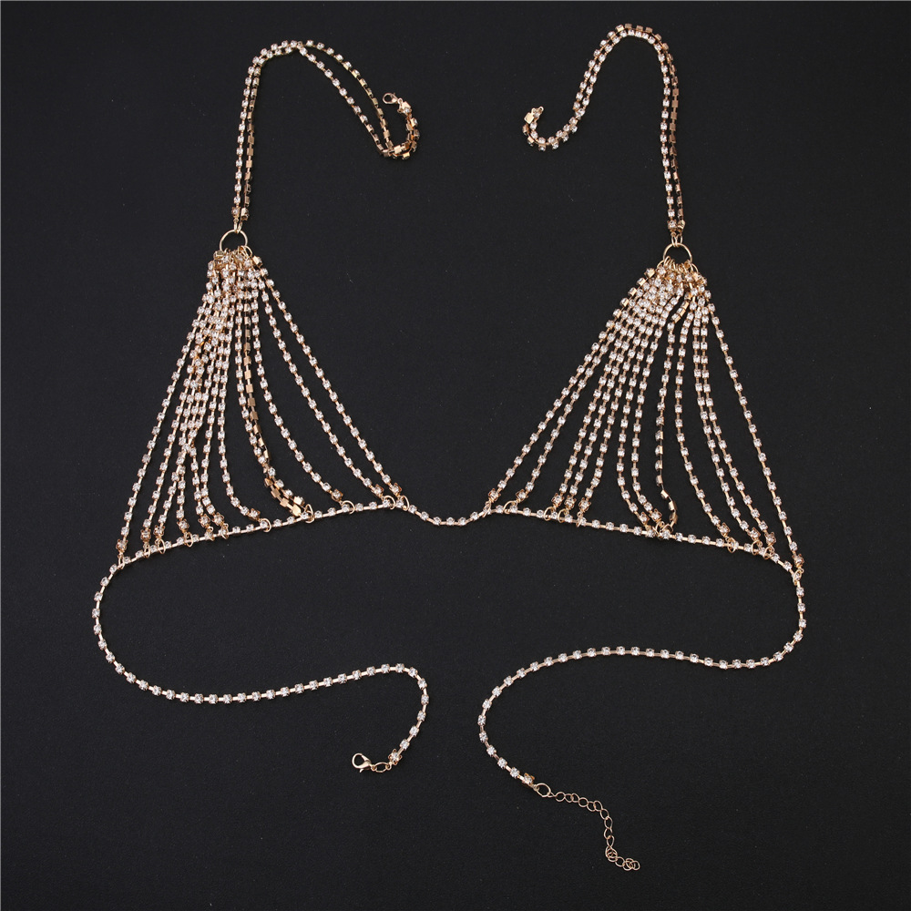Luksusowe serce Crytal Bikini  – Body Jewelry Bra recenzja i cena