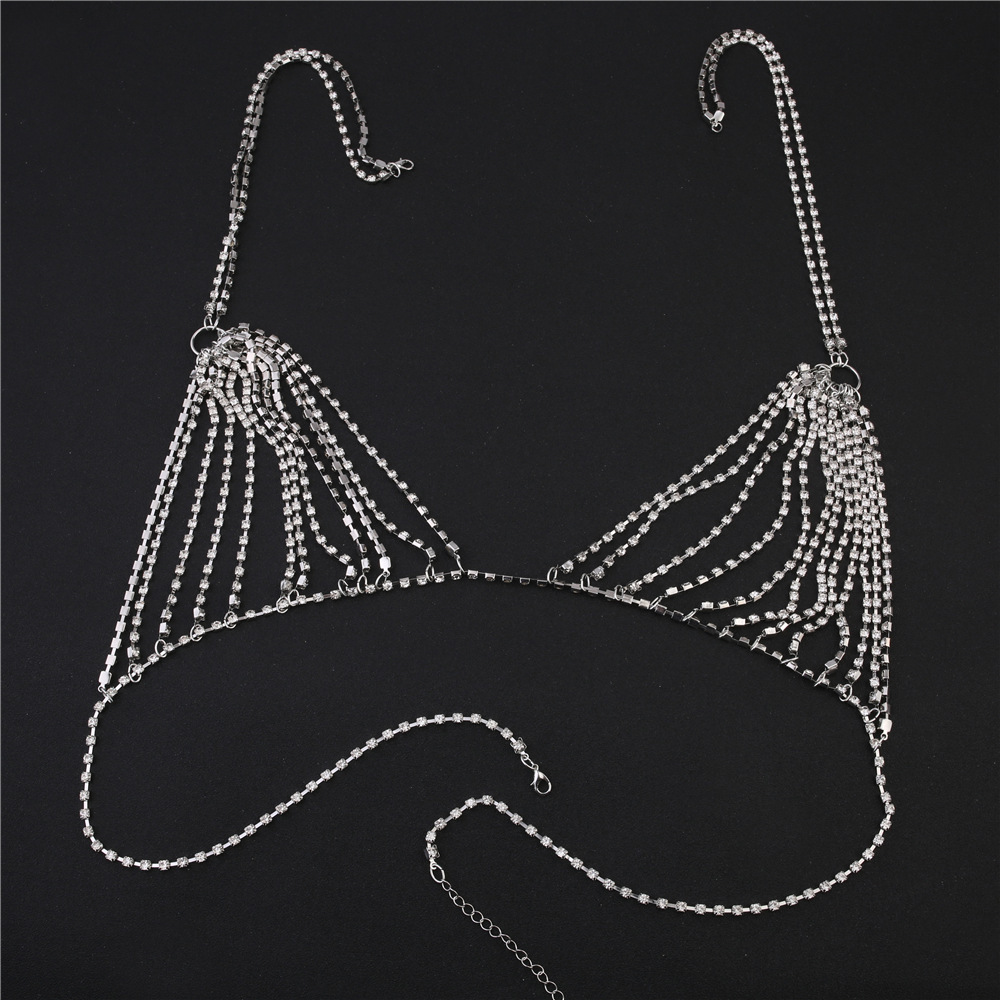 Luksusowe serce Crytal Bikini  – Body Jewelry Bra recenzja i cena
