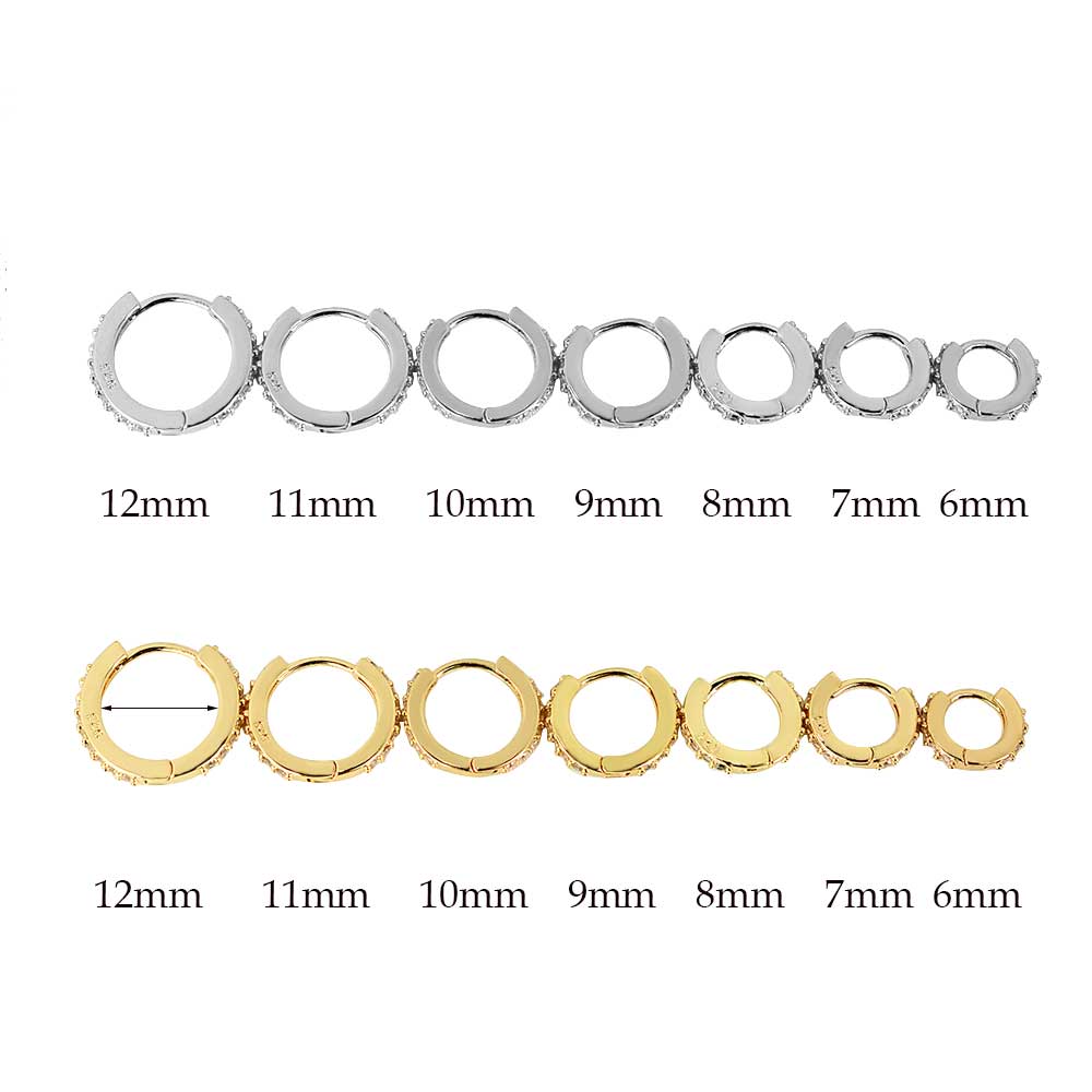 Tęcza CZ Huggies Hoop kolczyki – Helix Cartilage Ring recenzja i cena