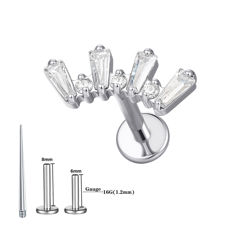 1 szt. Tytanowy kolczyk do pie – Helix Cartilage Ring recenzja i cena
