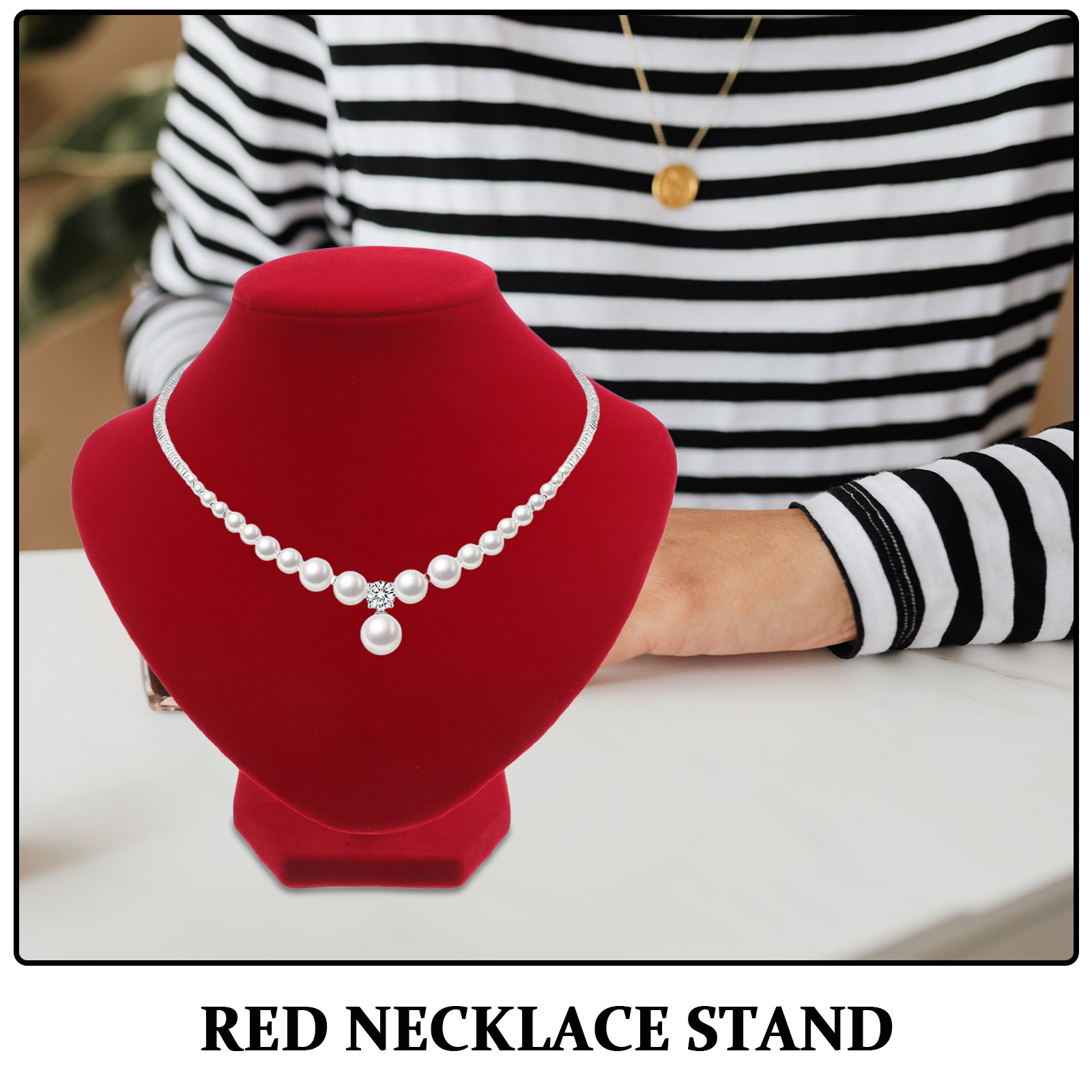Czerwony Stojak Ekspozycyjny n – Body Jewelry Shop recenzja i cena