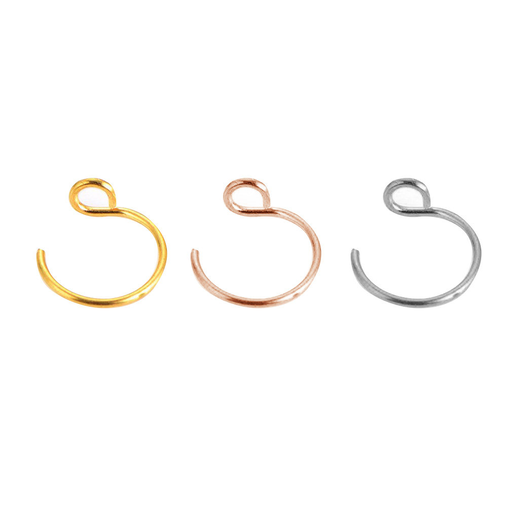 3 szt. Pierścienie do nosa w k – Body Jewelry Ideas recenzja i cena