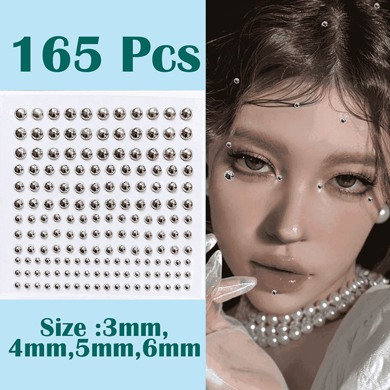 3D twarz oczy makijaż na impre – Body Jewelry Diamond recenzja i cena