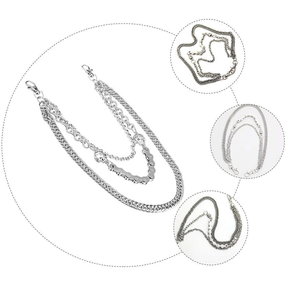 1 szt. Srebrny Metalowy Łańcuc – Body Jewelry Ideas recenzja i cena