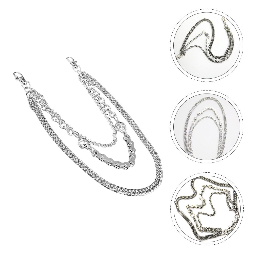 1 szt. Srebrny Metalowy Łańcuc – Body Jewelry Ideas recenzja i cena