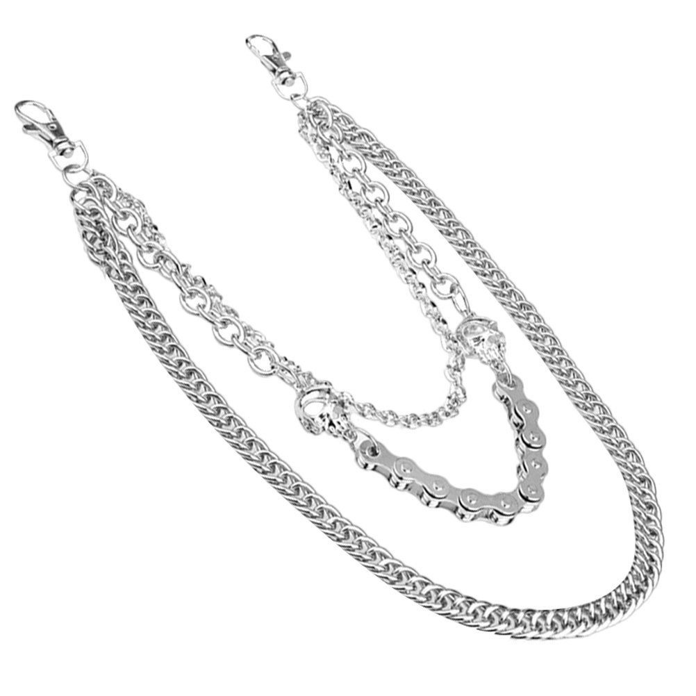 1 szt. Srebrny Metalowy Łańcuc – Body Jewelry Ideas recenzja i cena
