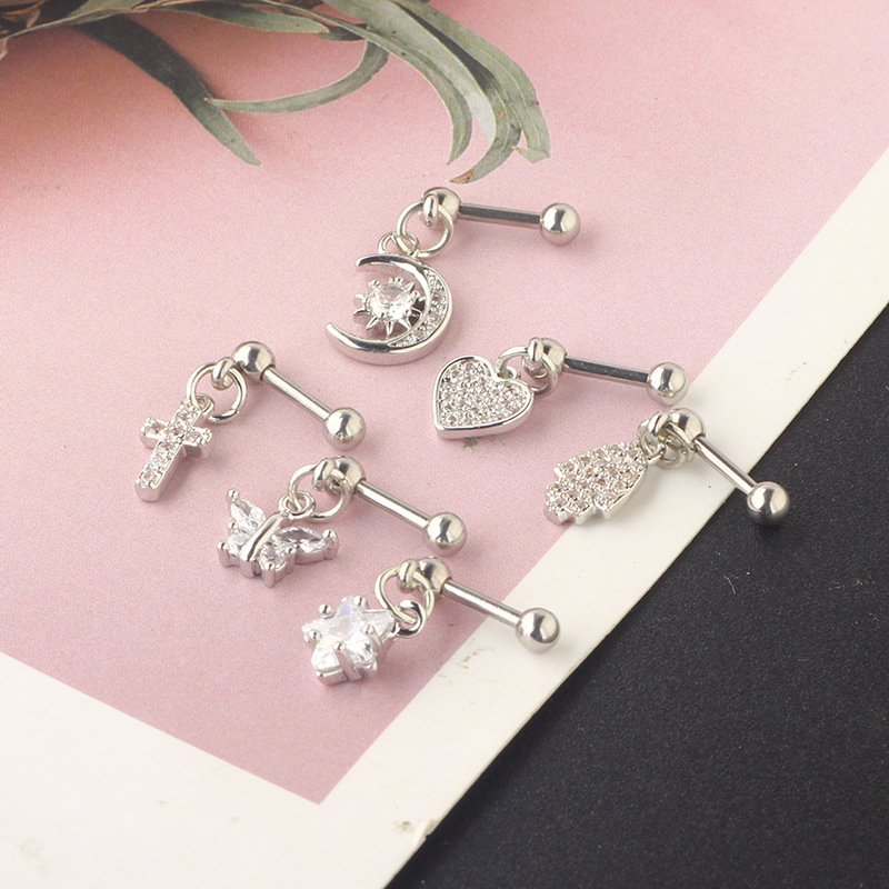 (.) Kolczyki z cyrkoniami do p – Helix Cartilage Ring recenzja i cena