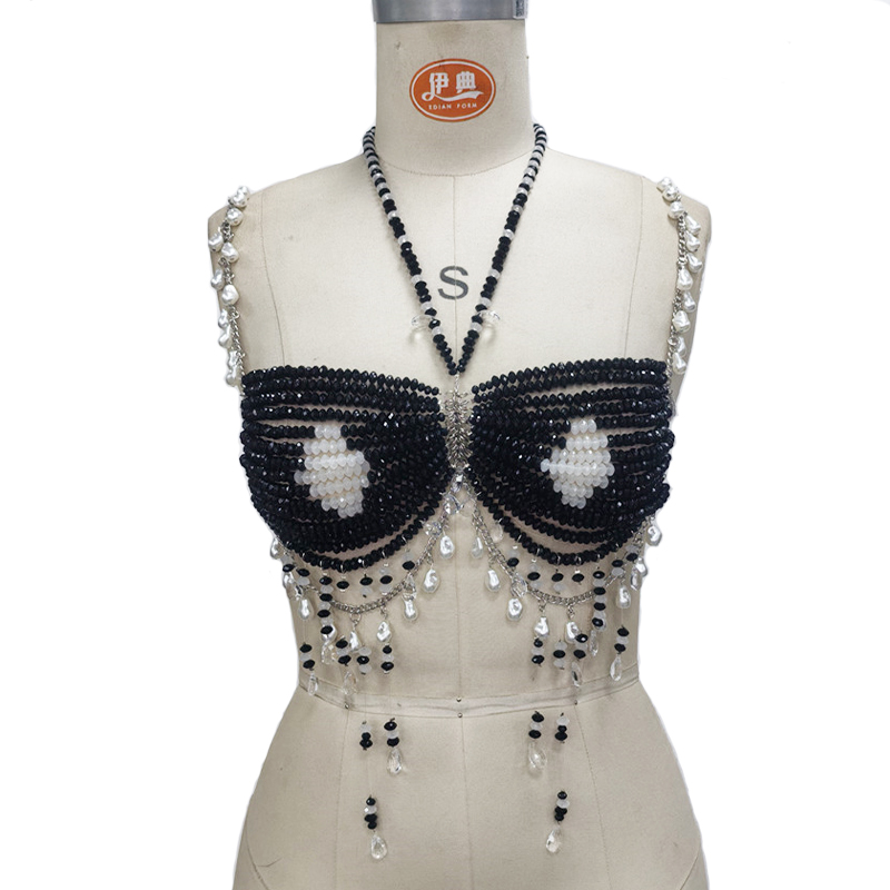 Ręcznie robiony damski kryszta – Body Jewelry Nipple Chain recenzja i cena