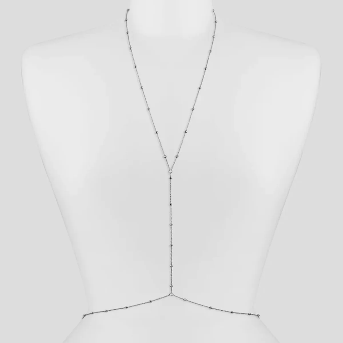 Prosty łańcuszek z koralikami  – Body Jewelry Bra recenzja i cena