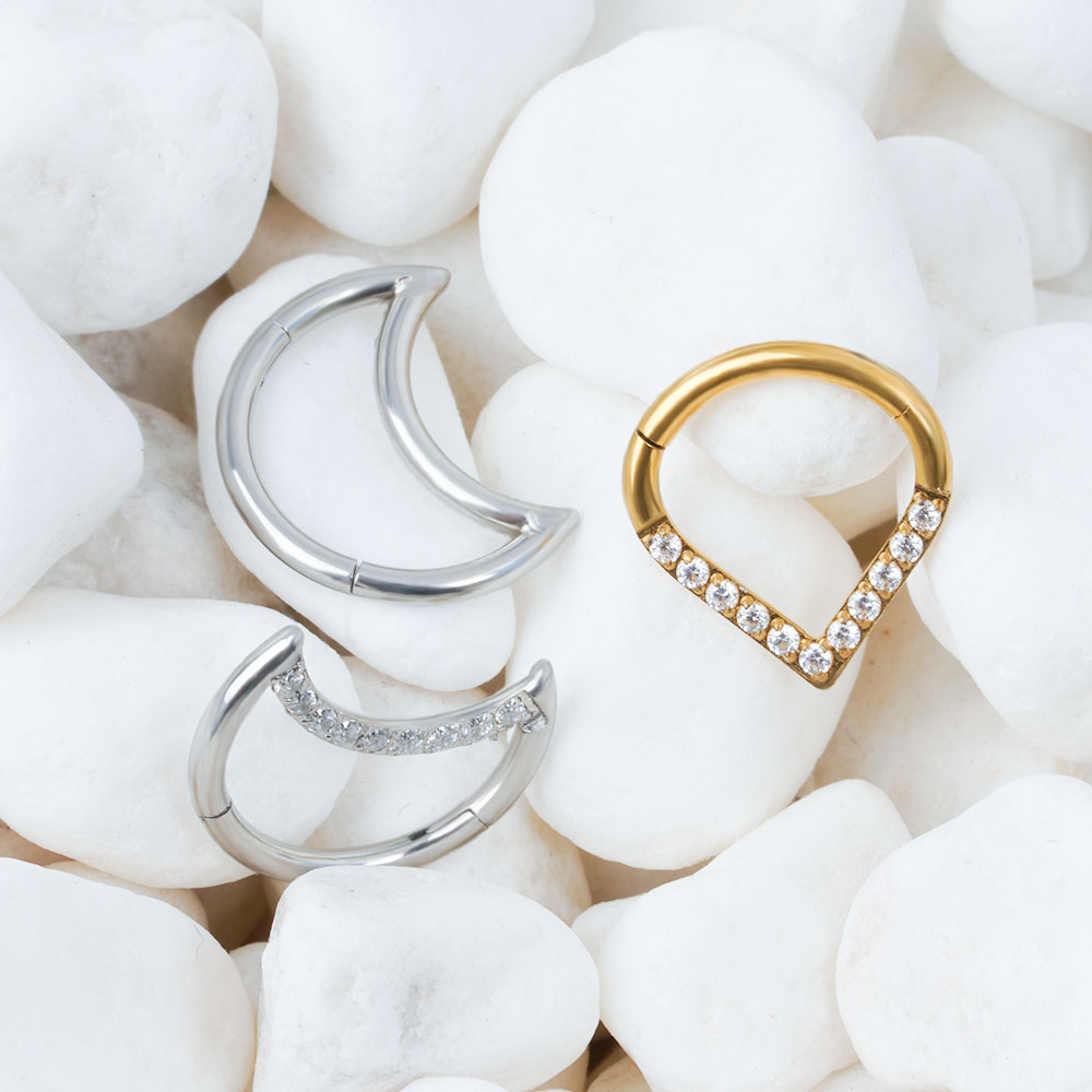 F136 Titanium Hinged Tear Drop – Helix Cartilage Ring recenzja i cena