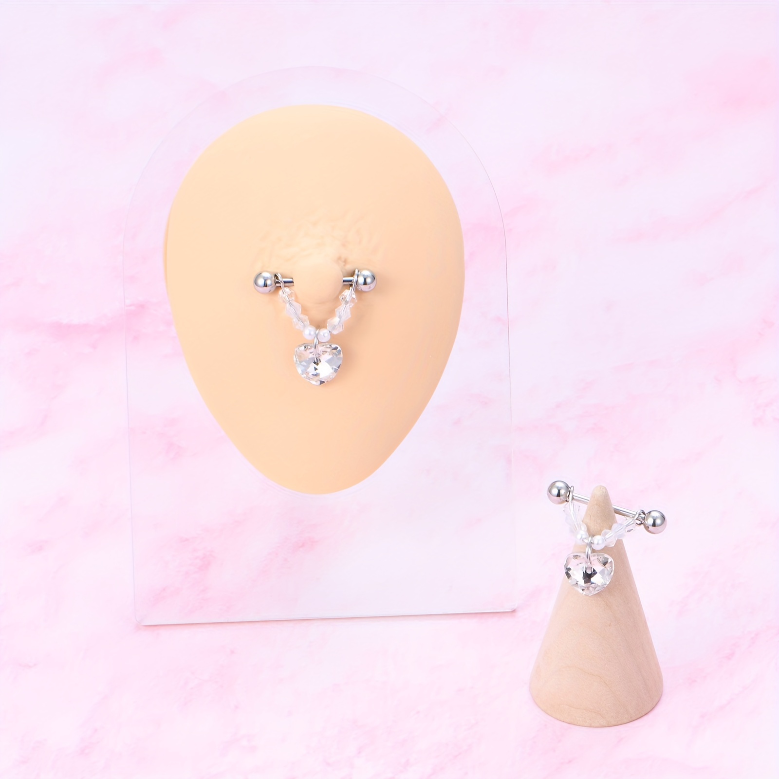 1 para modne kolczyki ze sztan – Body Jewelry Nipple Chain recenzja i cena