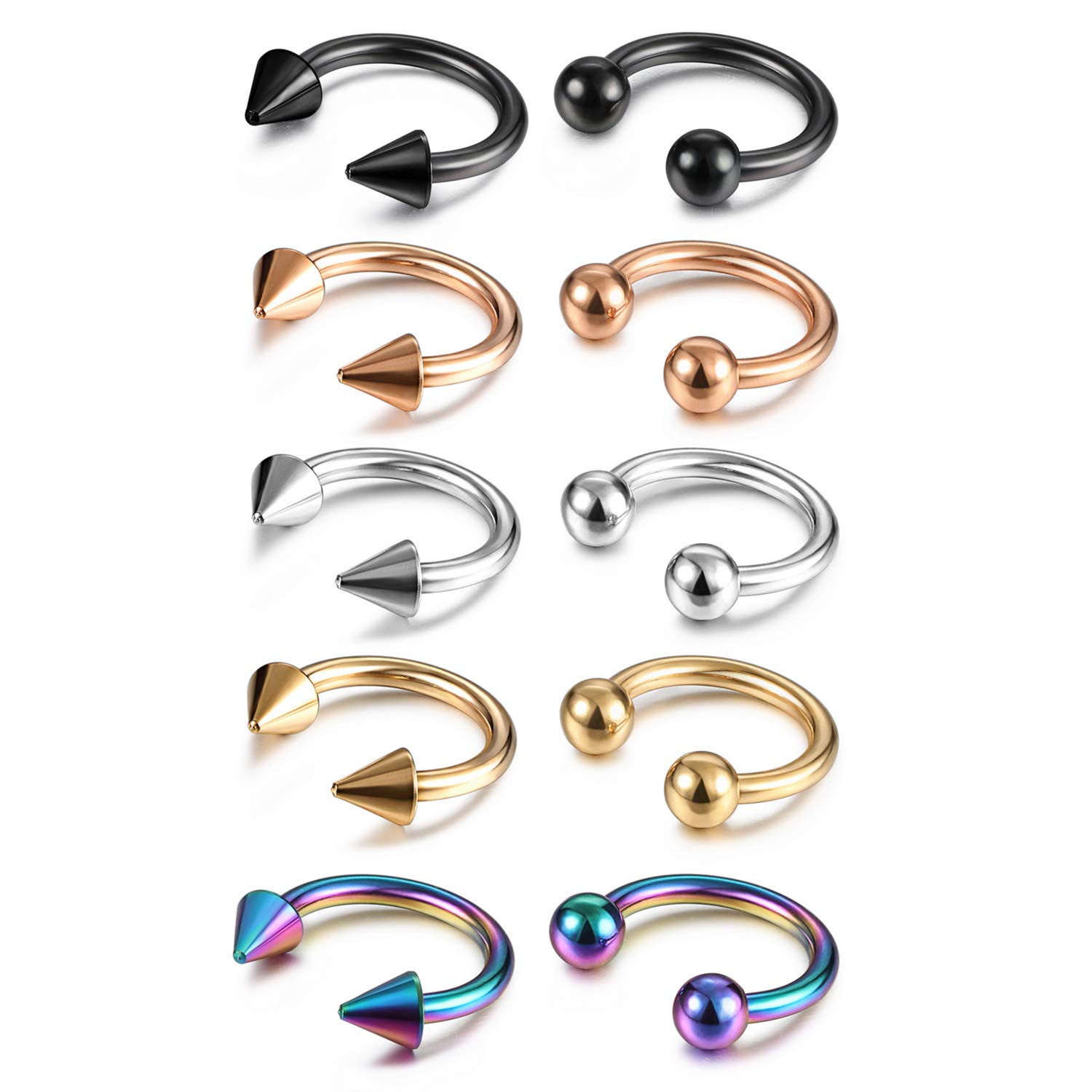 Zestaw 10 szt. biżuterii do se – Body Jewelry Changing Kit recenzja i cena