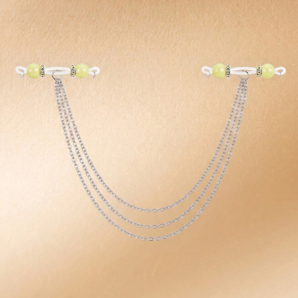 Damski łańcuszek na ciało z im – Body Jewelry Nipple Chain recenzja i cena