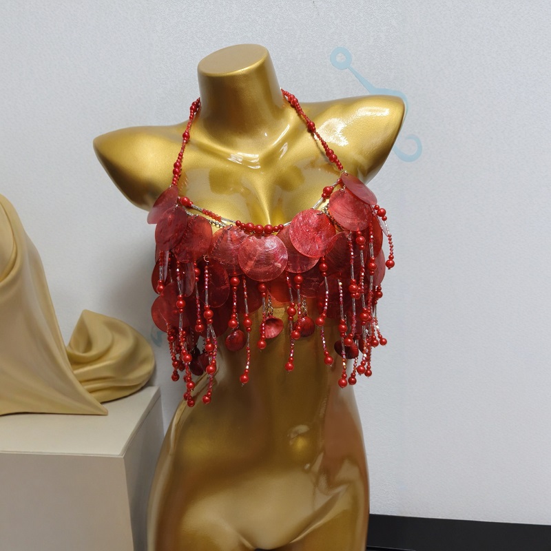 Ręcznie Robiony Błyszczący Str – Body Jewelry Bra recenzja i cena