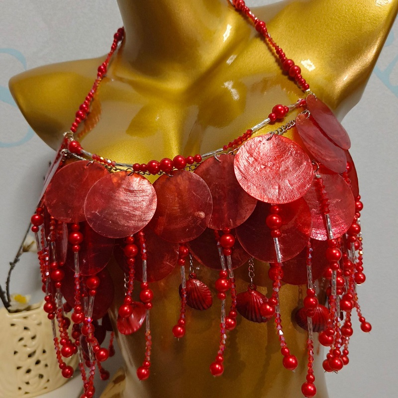 Ręcznie Robiony Błyszczący Str – Body Jewelry Bra recenzja i cena