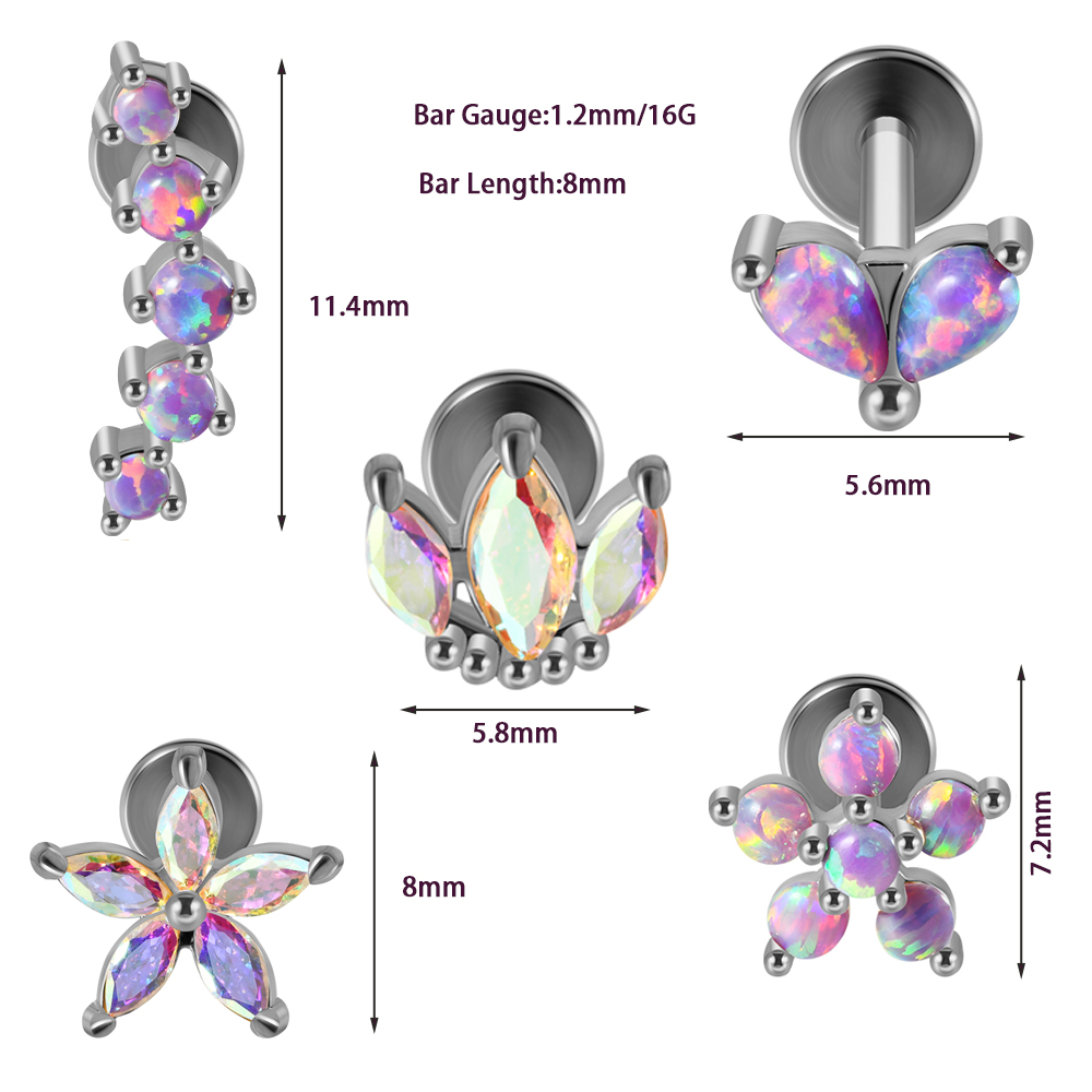 1PC Kolczyk ze stali nierdzewn – Helix Cartilage Ring recenzja i cena