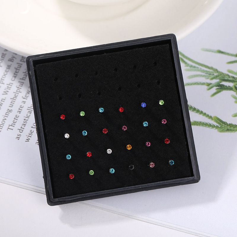 24 szt./pudełko Kryształowe ko – Body Jewelry Jewelry Box recenzja i cena
