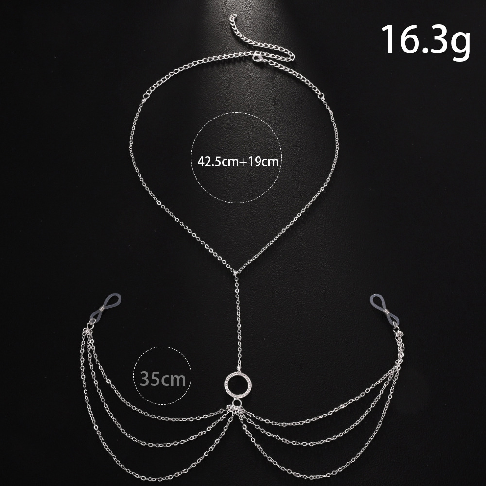 Puste okrągłe łańcuszki na sut – Body Jewelry Nipple Chain recenzja i cena