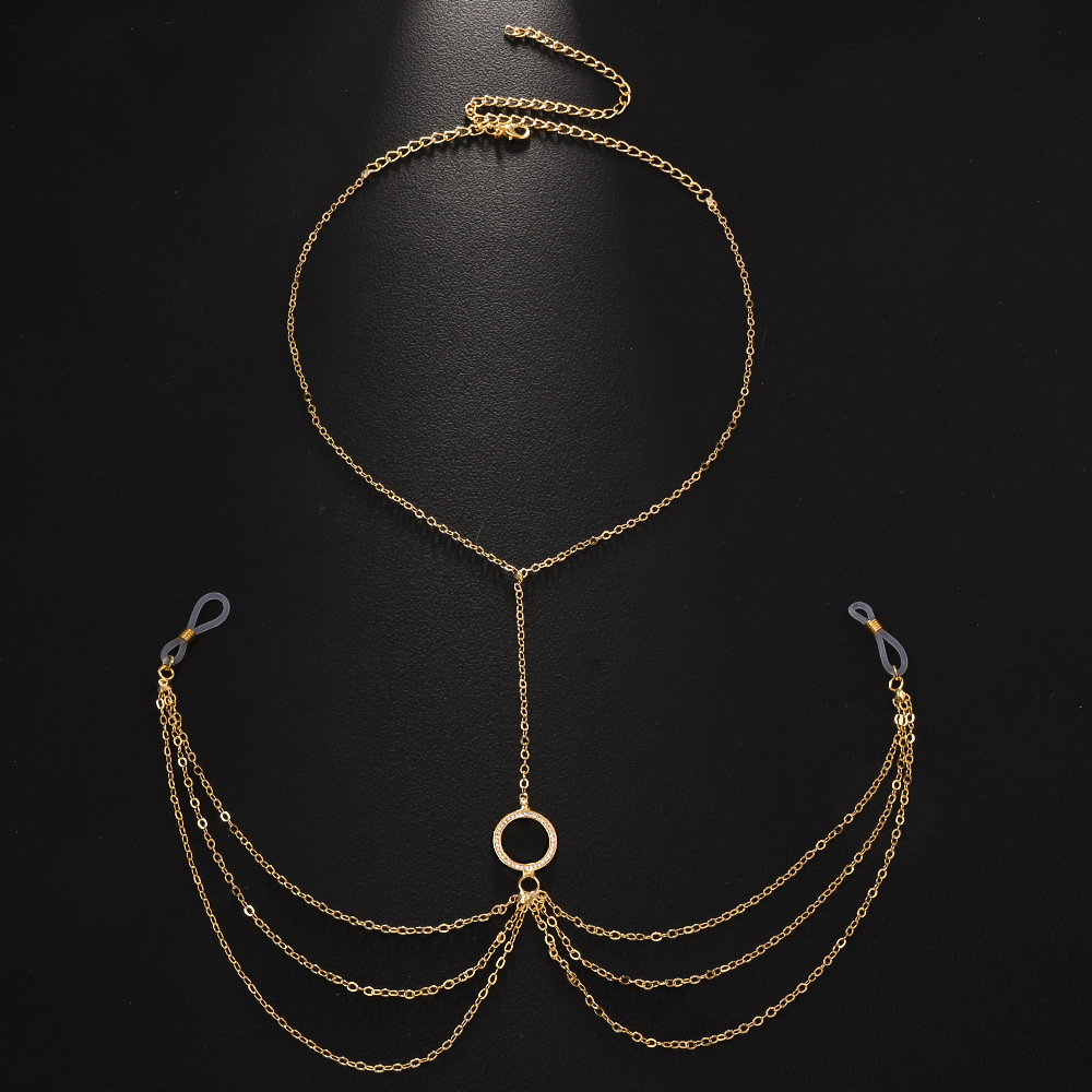 Puste okrągłe łańcuszki na sut – Body Jewelry Nipple Chain recenzja i cena