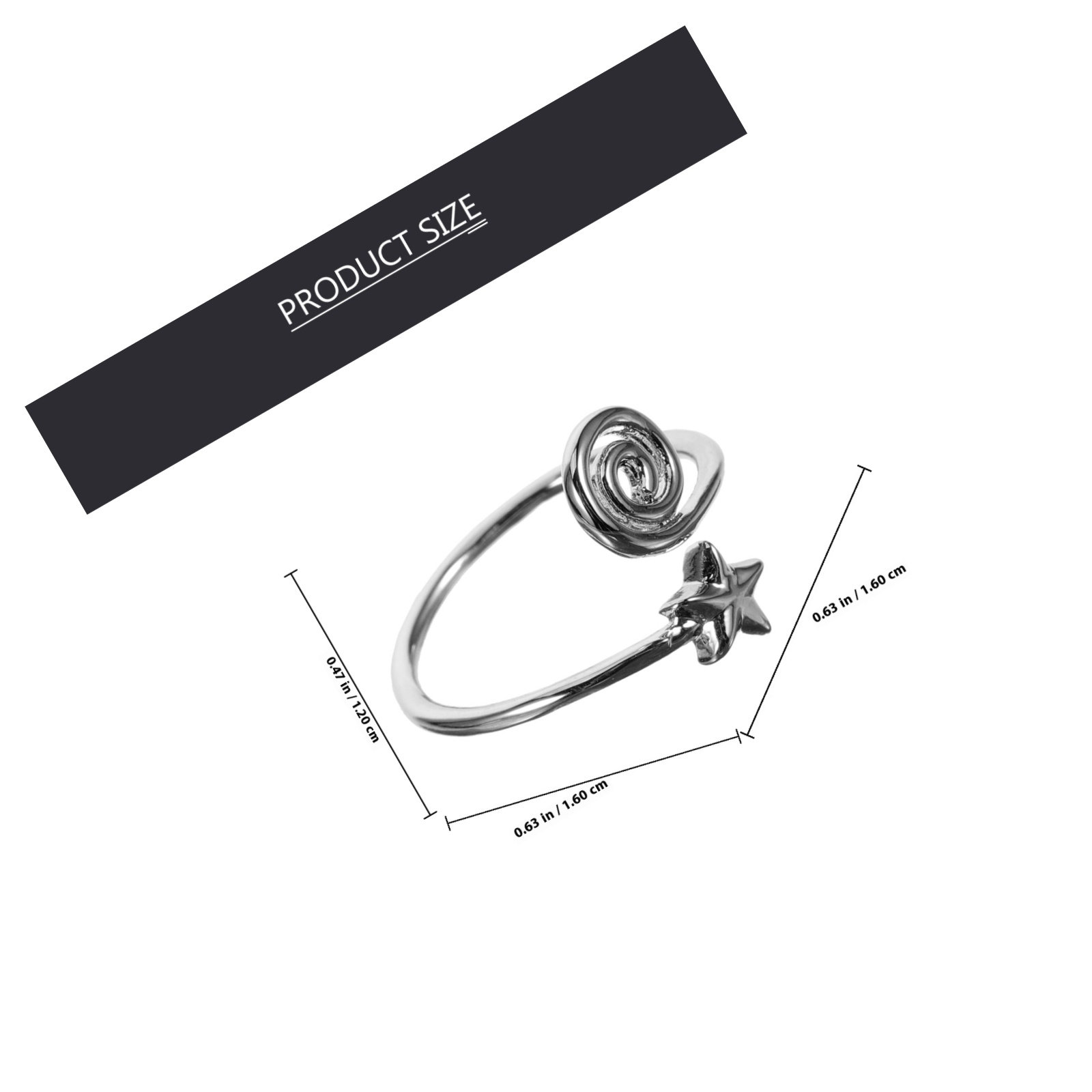 Ozdobny pierścionek na palec d – Body Jewelry Ideas recenzja i cena