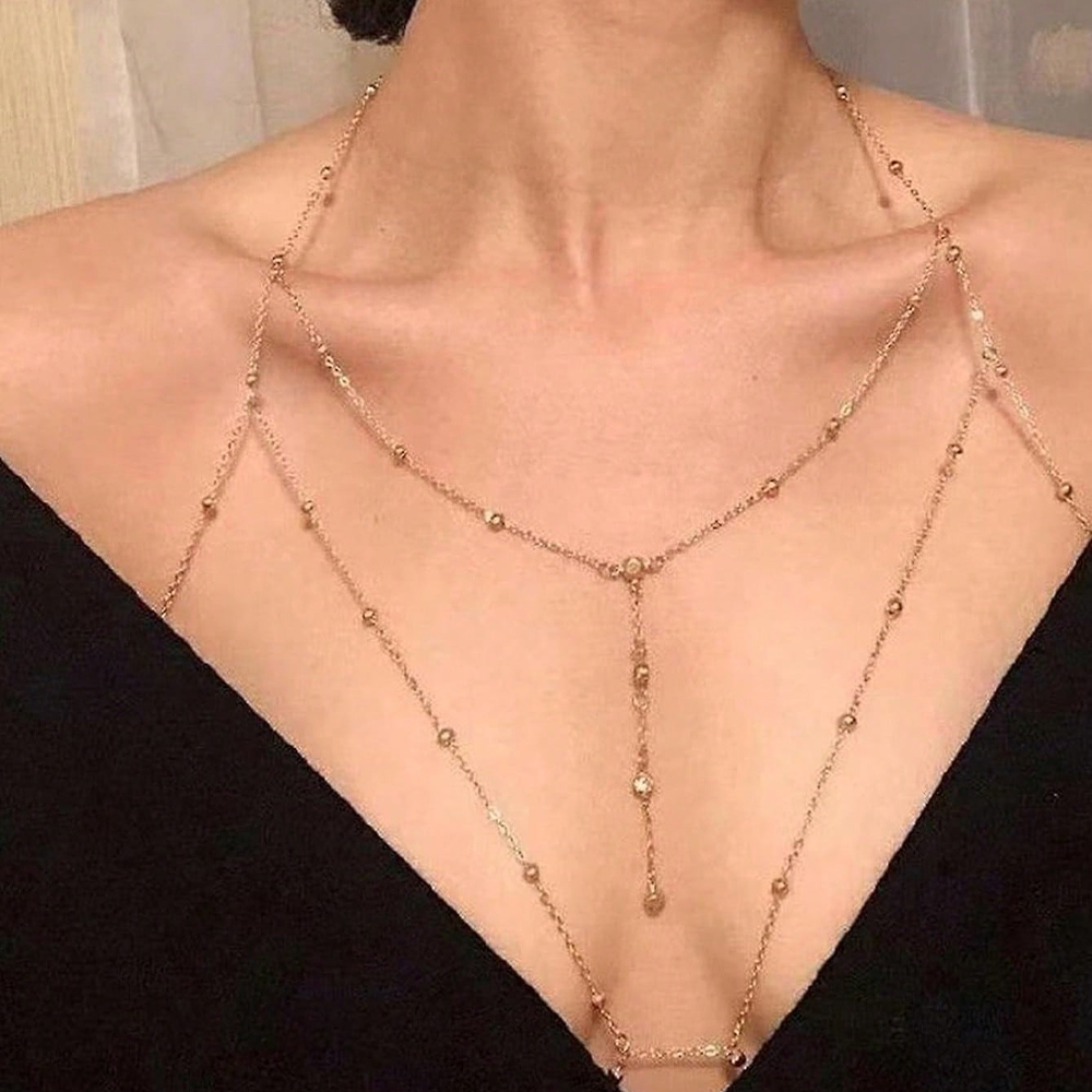 Seksowne łańcuszki na ciało dl – Body Jewelry Nipple Chain recenzja i cena