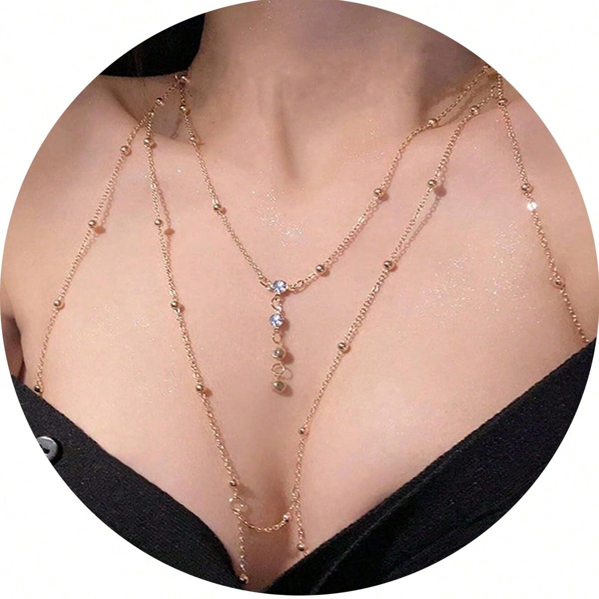 Seksowne łańcuszki na ciało dl – Body Jewelry Nipple Chain recenzja i cena