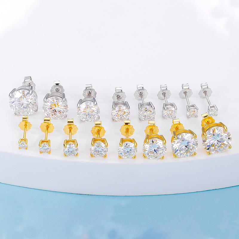 Klasyczne kolczyki sztyfty Moi – Body Jewelry Diamond recenzja i cena