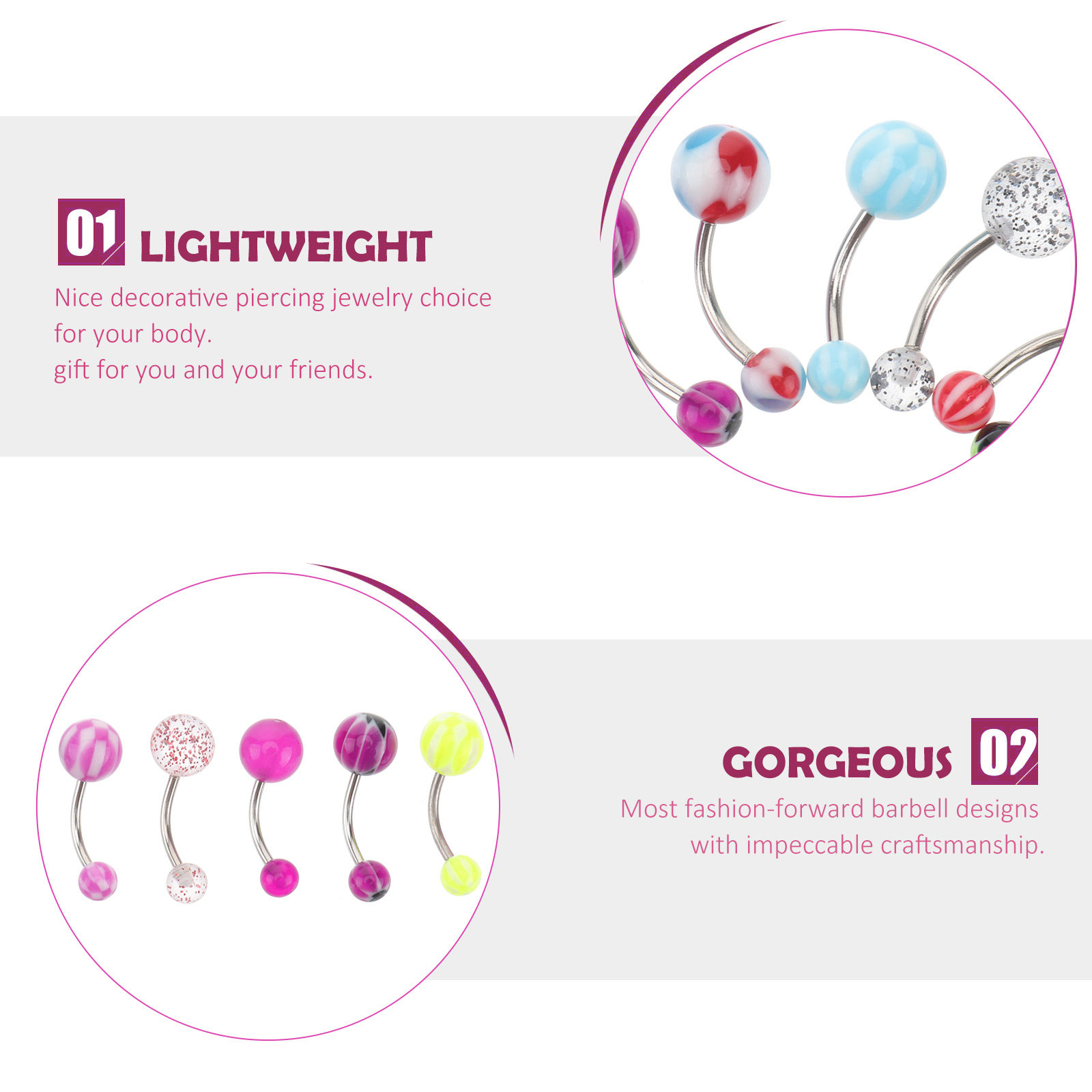100 szt. Eleganckich kolczyków – Body Jewelry Ideas recenzja i cena