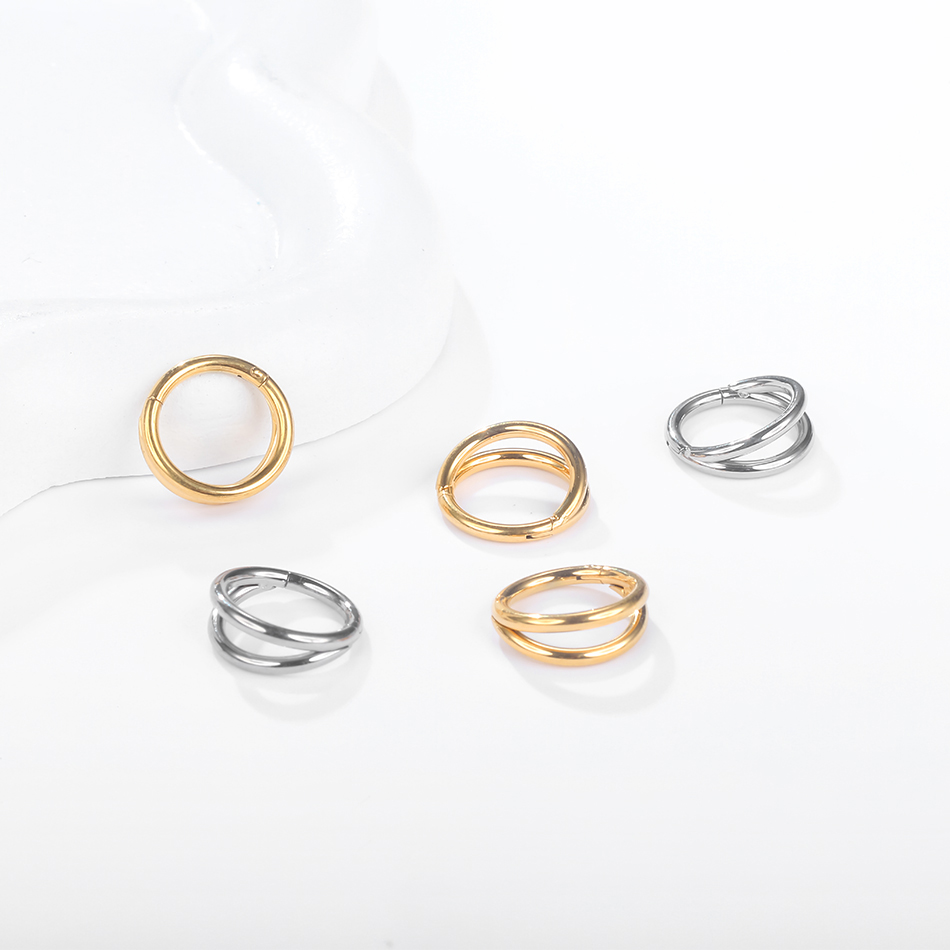 1szt Tytanowy kolczyk w kształ – Helix Cartilage Ring recenzja i cena