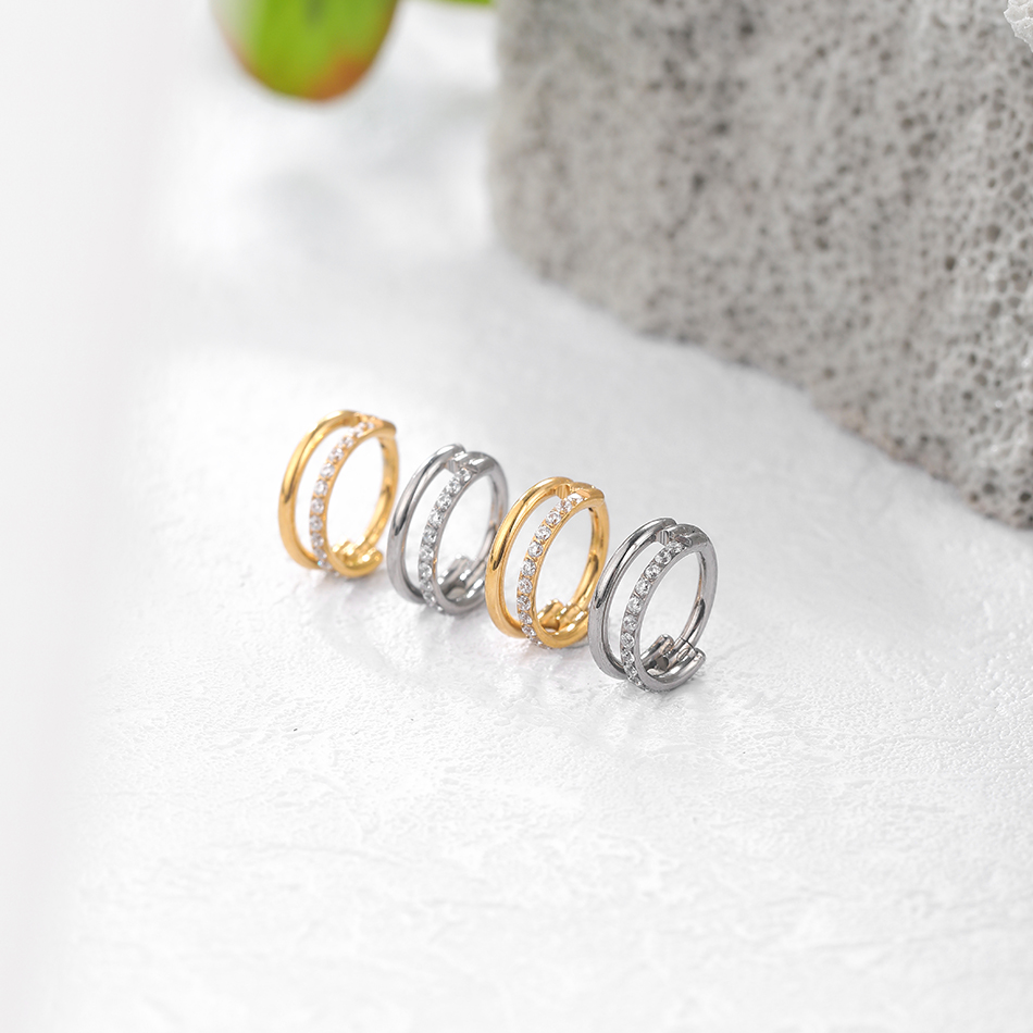 1szt Tytanowy kolczyk w kształ – Helix Cartilage Ring recenzja i cena