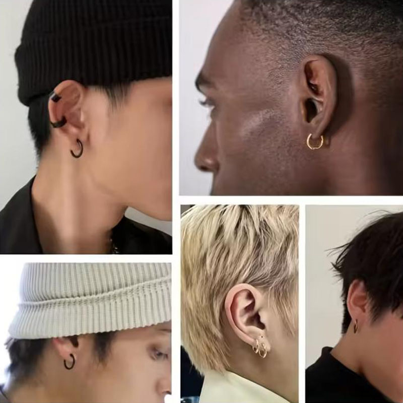 5 szt. Minimalistyczne kolczyk – Helix Cartilage Ring recenzja i cena