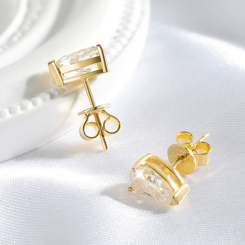 Smyoue 1CT 2CT 4CT Pear Cut Mo – Body Jewelry Diamond recenzja i cena