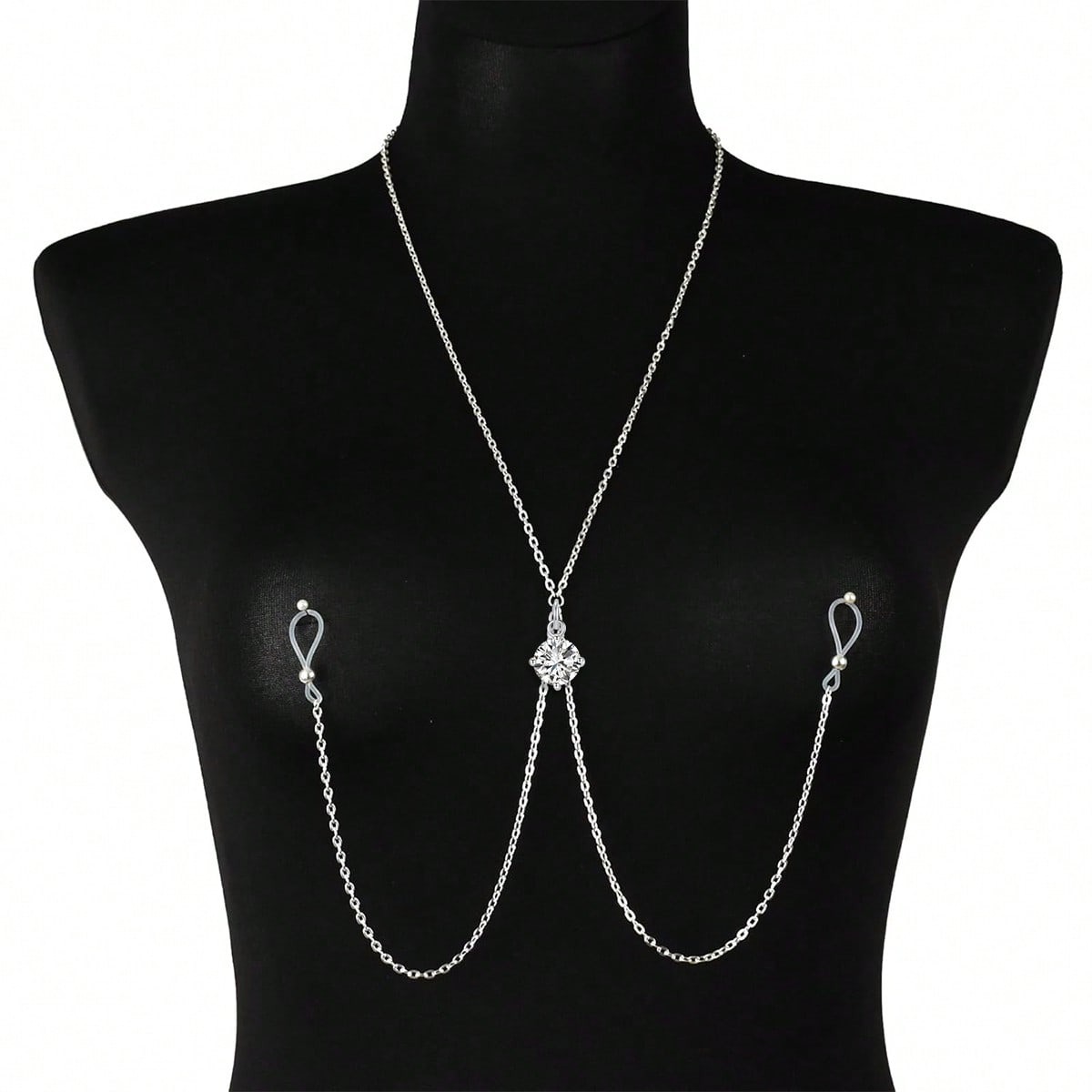 Łańcuszek na sutki bez przekłu – Body Jewelry Nipple Chain recenzja i cena