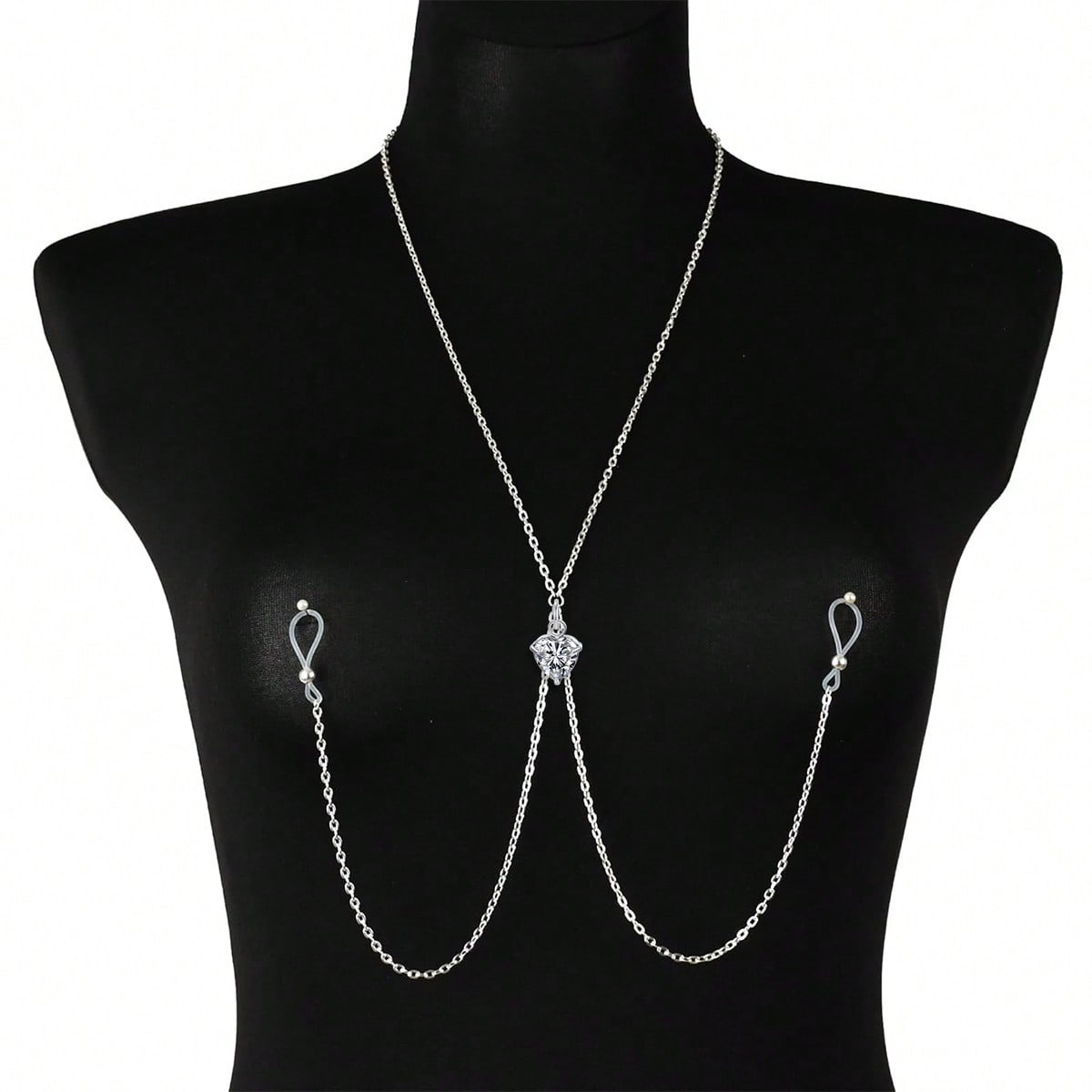 Łańcuszek na sutki bez przekłu – Body Jewelry Nipple Chain recenzja i cena